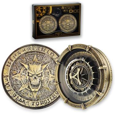 Imagem de Unique DND Dice Random King Roulette Dice for Dungeons & Dragons Tabletop RPG Games - Cool Randomness Prop and Fidget Roller, for Gamers Dice Goblin Collections