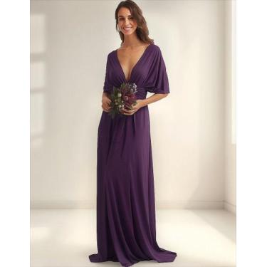 Imagem de Vestido Madrinhas Longo Varias Formas De Uso Multiformas - Casual Dres