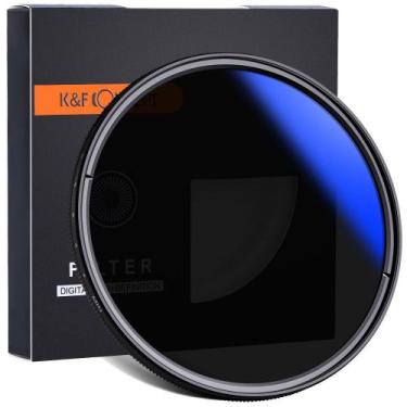 Imagem de Filtro Densidade Neutra Variável 49mm Nd2 A Nd400 Com Case - K&F Conce