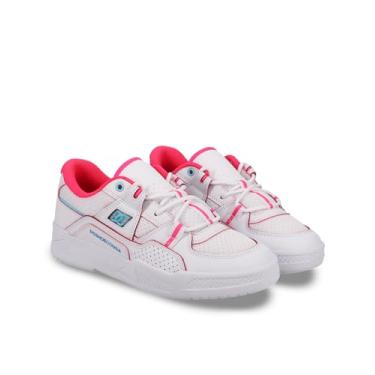 Imagem de DC Shoes Tênis feminino Contsruct, branco/rosa/azul, 34