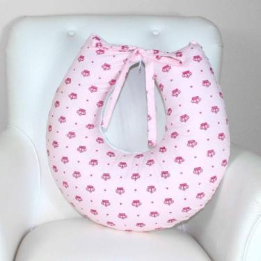 Imagem de Almofada Amamentação Estampada Com Ziper Em Toda Lateral Menina - Casp