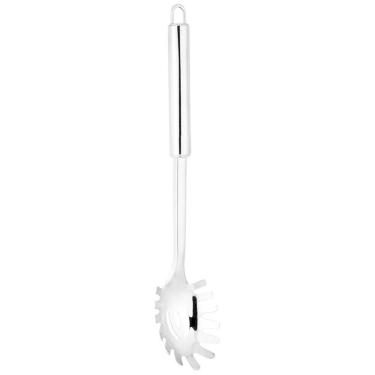 Imagem de Colher Pegador De Massas Saladas Macarrão Aço Inox