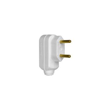 Imagem de Plug Macho 2 Polos 10A C Saida Lateral Pial Legrand 615900