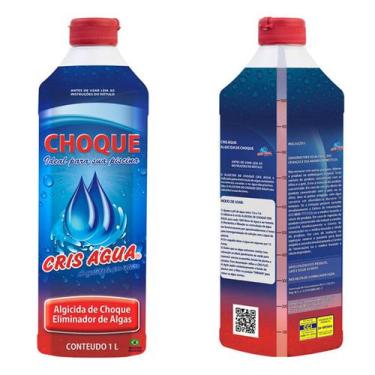 Imagem de Algicida De Choque Eliminador De Algas 1lt Cris Água - CRIS AGUA