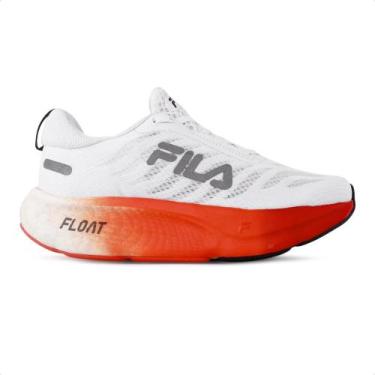 Imagem de Tênis Fila Float Maxxi 2 Feminino, Branco, Vermelho, 38
