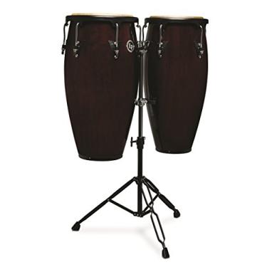 Imagem de Latin Percussion LPA647-DW Bateria Conga Madeira escura/Preta