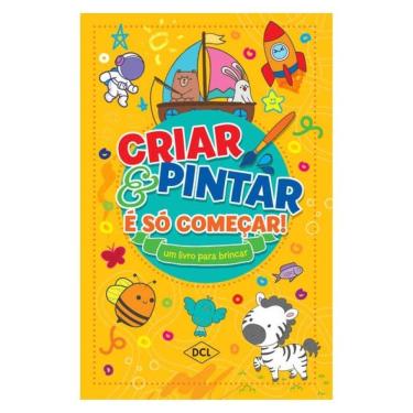 Imagem de Criar E Pintar É Só Começar - Amarelo