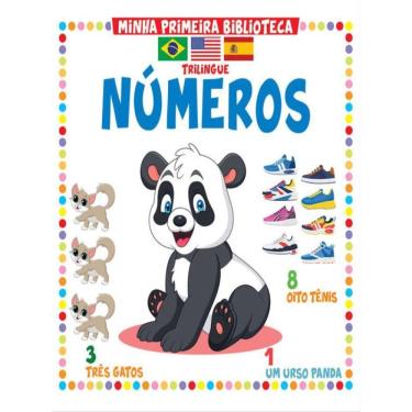 Imagem de Minha Primeira Biblioteca Trilíngue - Números