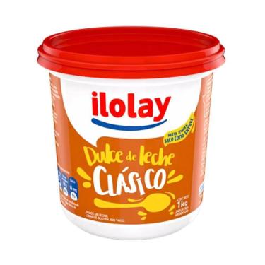 Imagem de Doce De Leite Argentino Ilolay 1kg Clássico Original Potão
