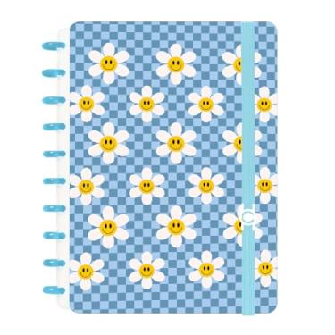 Imagem de Caderno Criativo Groovy Azul A4/A5 Disco Inteligente (Grande A4)