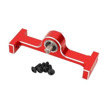 Imagem de Almencla Transferir caixa de engrenagem caixa de transmissão Caixa de engrenagem Easy Instalação RC Chassi Atualização Parte para RC Crawler DIY Upgrades RC, Vermelho