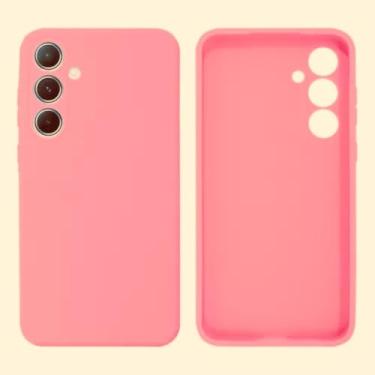 Imagem de Capinha Compatível Com Linha A15, A35, A55 Proteção Colorida Preto, Branco, Vermelho, Azul, Rosa, Transparente Case Aveludada 3 Camadas Anti Impacto Linha PREMIUM (Rosa Claro, A35)