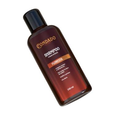 Imagem de Shampoo Condado Oceano Floresta 140 ml Barba Cabelo Bigode Refrescante Hidratante Maciez Masculino (Floresta (Amadeirado))