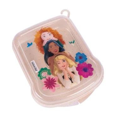 Imagem de Sanduicheira Escolar Porta Lanches Personagens Diversos Plasútil - Pla