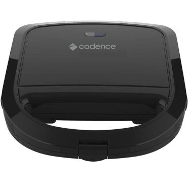 Imagem de Sanduicheira Eletrica Cadence Preta 750W - Antiaderente 127V