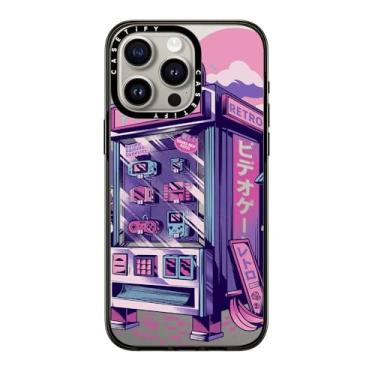 Imagem de CASETiFY Capa Compacta Para iPhone 15 Pro Max [2X Testada Contra Quedas De Nível Militar/Proteção Contra Quedas De 1,2 M] Máquina De Venda Automática Retrô