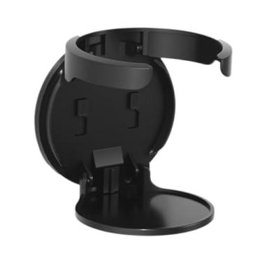 Imagem de Bothyi Porta de copo montado na parede, rack de garrafa de água, portátil versátil portador de bebida dobrável, rack de xícara de garrafa para casa, Preto