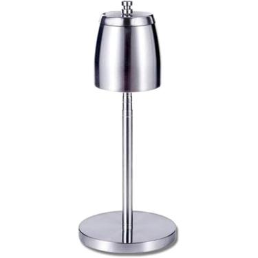 Imagem de Cinzeiro De Piso De Aço Inoxidável,cinzeiro Telescópico Para Chão E Mesa,fumar Portátil Ao Ar Livre Para Pátio De Escritório Em Casa, Floor Standing Ashtray With Lid, One Size