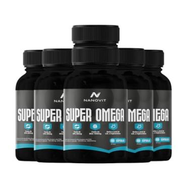 Imagem de Kit 6 Ômega 3 – Super Concentrado 1000 DHA 400 EPA 60caps Nanovit