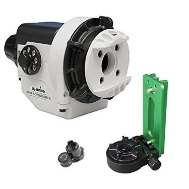 Imagem de Skywatcher Star Adventurer 2i Astro Pack – Rastreador de céu noturno DSLR motorizado para paisagens noturnas portáteis, lapso de tempo e panoramas – Controle remoto de câmera – Imagem de longa