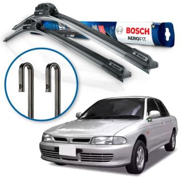 Imagem de Par Palheta Limpador Parabrisa Bosch Mitsubishi Lancer 1992 1993 1994 