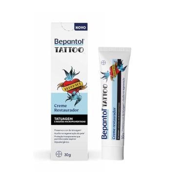 Imagem de Creme Hidratante Restaurador Para Tatuagem 30g - Bepantol