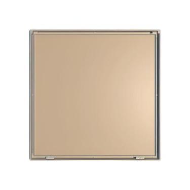 Imagem de Tampa para Casa de Máquina Piscina 80x80 GDA Alumínio c/ Grelha Invisí