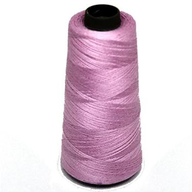 Imagem de Knitsilk Fio de mistura de viscose de seda pura em cones - fio de seda de qualidade premium para luxo, versátil e perfeito para crochê e tricô, joias e projetos de bricolage (2 camadas a 75 jardas