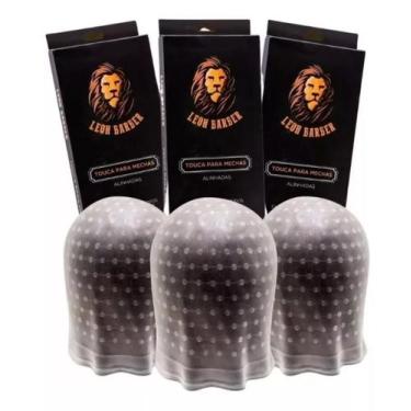 Imagem de Touca Reflexo Alinhada Mechas Luzes Reflexo Anti Alérgica - Leon Barbe