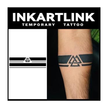 Imagem de INKARTLINK Tattoo Tech, 2 Folhas De Tatuagem Semipermanente Grande, Tatuagens Temporárias Com Design Artístico Para Adultos, Duram 1 A Semanas, À Prova D'Água, Aparência Realista, Sem Adesivo, Refle