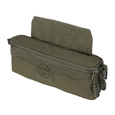 Imagem de TOPTACPRO Bolsa Tática De Despejo, Organizador Ferramentas Administrativas, Multi-Camuflagem Para Colete Jpc Cpc Avs Airsoft Paintball (Apenas Bolsa) Nylon 500D (Verde Ranger)