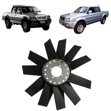 Imagem de Hélice do Radiador 11 Pás L200 2.5 Sport / Outdoor HPE 2005 até 2012 -