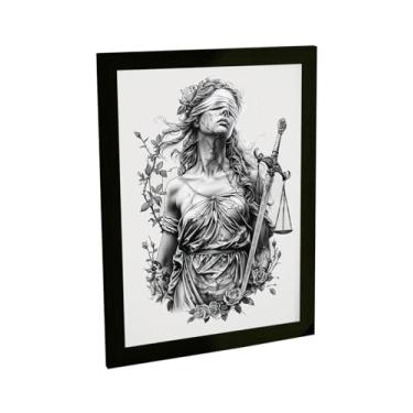 Imagem de Quadro Decorativo Deusa Da Justiça Themis Direito Escritório Advocacia Espinhos