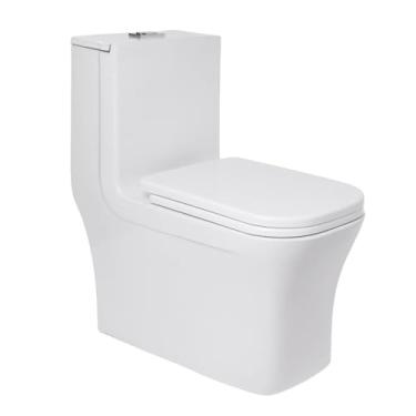 Imagem de Pingoo.casa, Vaso Sanitário Monobloco Caixa Acoplada Privada Jurerê - Branco