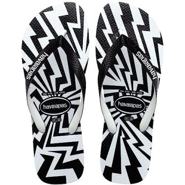 Imagem de CHINELO HAVAIANAS TOP CRASH MIX - PRETO E BRANCO (39/40)
