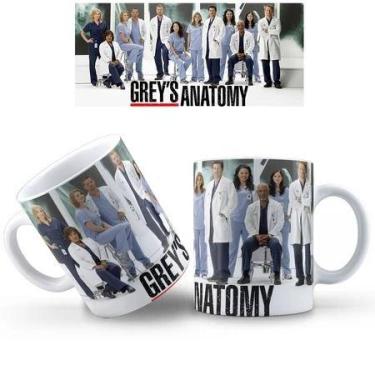 Imagem de Caneca Greys Anatomy COM SEU NOME de Porcelana vários modelos - loja d
