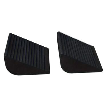 Imagem de menolana de cunha para agachamento 2 peças, prancha inclinada portátil para elevação de calcanhar, maca de panturrilha antiderrapante, rampa de