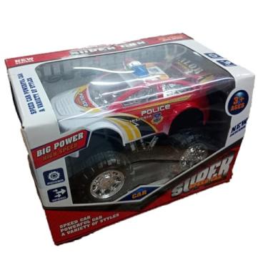 Imagem de Carro de Polícia de Brinquedo Super Speed, Veículo a Fricção, para Crianças 3+