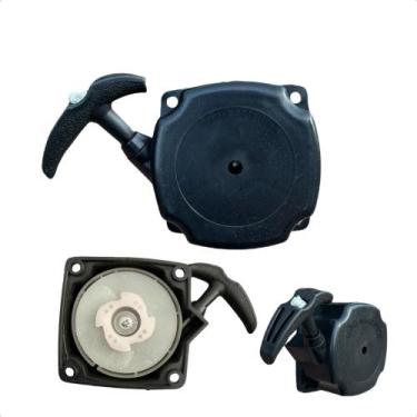 Imagem de Tampa Da Partida Completa Para Roçadeira Kawashima 43cc 52cc - Agro Em