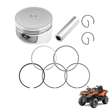 Imagem de New Olym Kit de anéis de pistão GY6 de 72 mm/2,83" para 250CC TAOTAO Peace Scoter Moped ATV Go Kart pino de 17 mm