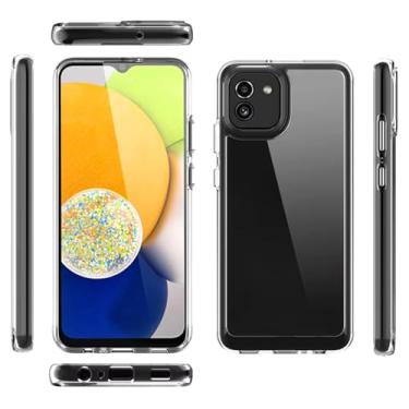 Imagem de [GL CASES] Capa Samsung A04E Capinha Samsung Galaxy A04E NÃO AMARELA Case De Acrílico E Silicone Anti Amarelamento Com Proteção De Câmera e Tela