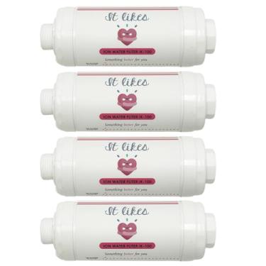 Imagem de It likes Filtro de bidê ION WATER - Filtro de bidê de água limpa para assentos eletrônicos de vaso sanitário (4 peças)