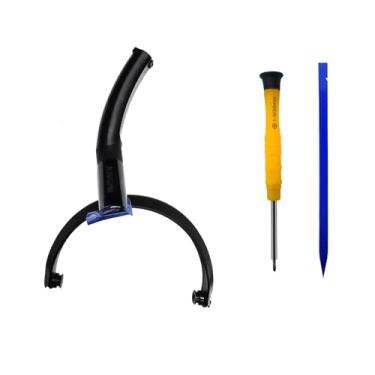 Imagem de Knomix Peças de reposição de dobradiça giratória para fone de ouvido Sony WH-1000XM5 (preto esquerdo)