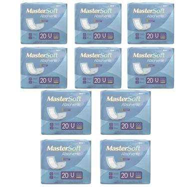 Imagem de Kit 10 Pacotes Absorventes Geriátrico Dry Economics MasterSoft 