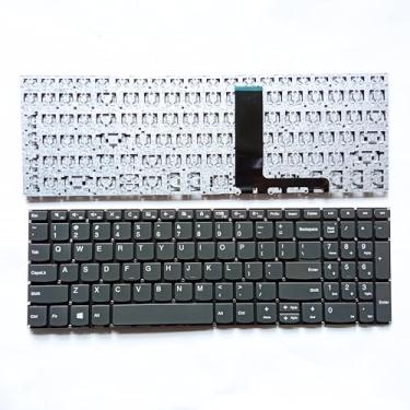 Imagem de Tiugochr Teclado de substituição para laptop Lenovo IdeaPad 320-15 320-15IAP 320-15IKB 520-15ikb 7000-15 330-15IKB 330-15 Novo layout dos EUA sem retroiluminação