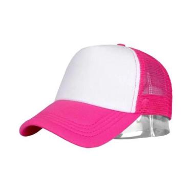 Imagem de Boné Snapback Unissex Preto - Ajustável, de Malha, para Hip Hop, 54-60