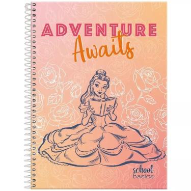 Imagem de Caderno Universitário 10 Matérias Princesas School Basics - Sortido