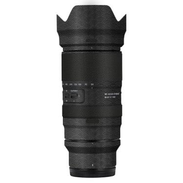 Imagem de Adesivo de lente de câmera antiarranhões para Tamron 50-400 mm F4.5-6.3 adequado para Nikon Mount Coat Wrap película protetora capa 50 400 (nuvens uspiciosas preta)