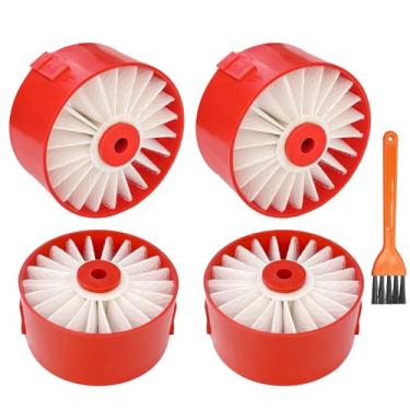 Imagem de Pacote com 4 filtros HEPA N858184 de substituição compatíveis com o aspirador de pó sem fio Craftsman V20 CMCVS001D1, serve para aspirador de pó Black Decker BSVF1 BSV2020 BSV2020G BSV2020P