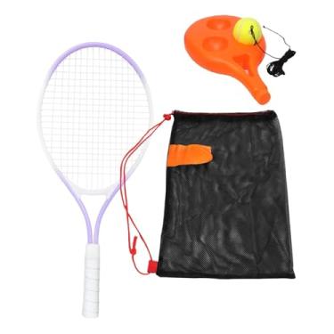Imagem de Dynwave Equipamento de treinamento de raquete de tênis infantil de 20,87'', kit de treinamento de tênis individual leve, prática independente para, Tolet